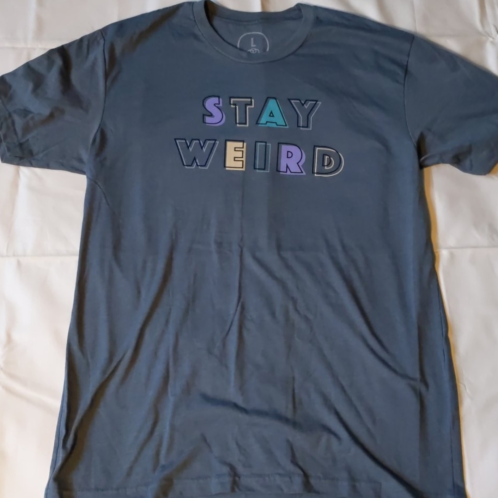 Cotton Bureau graphic tee - Stay Weird